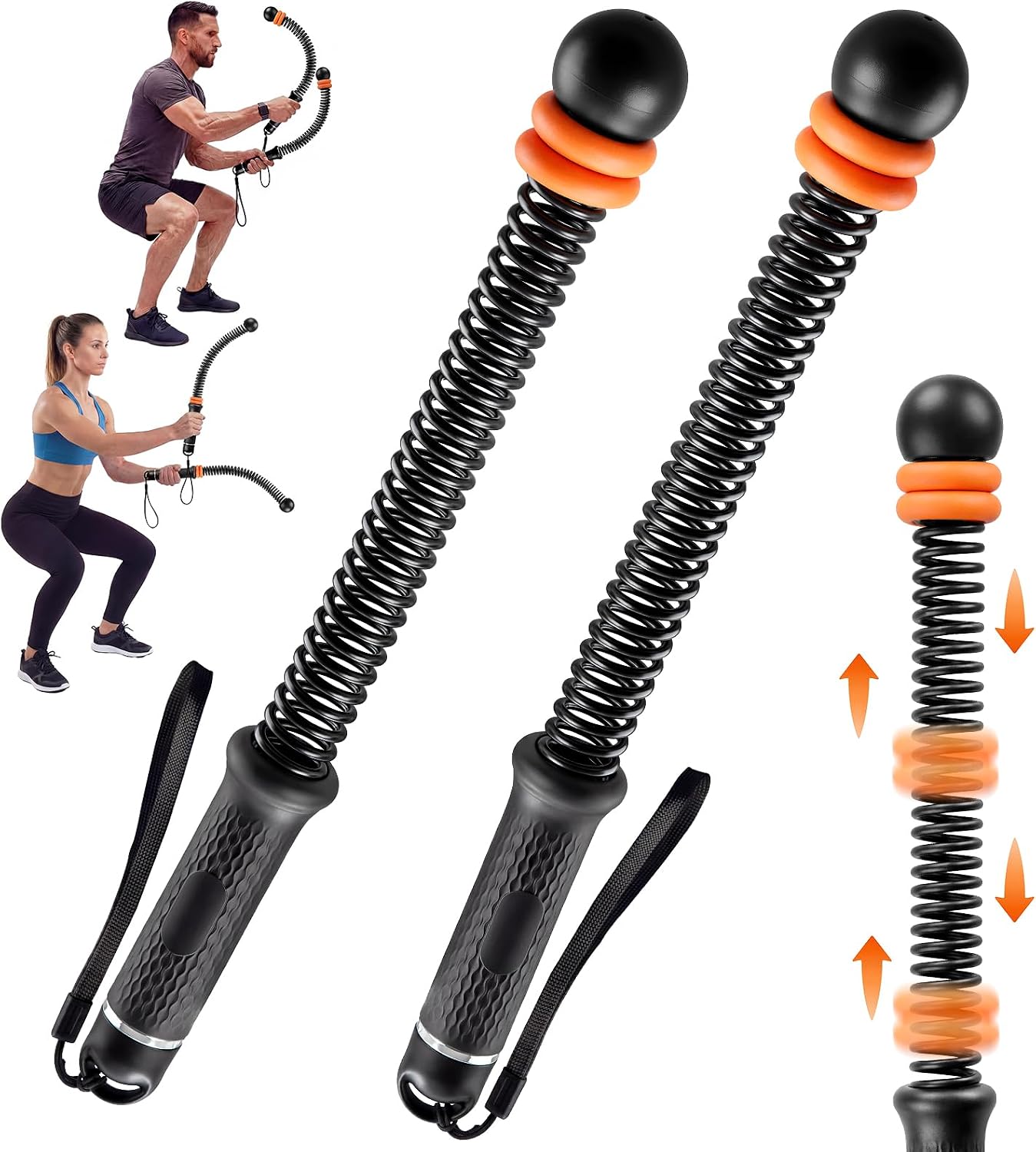 Home Gym Portable - Cuerdas de Entrenamiento Ajustables sin Cuerda