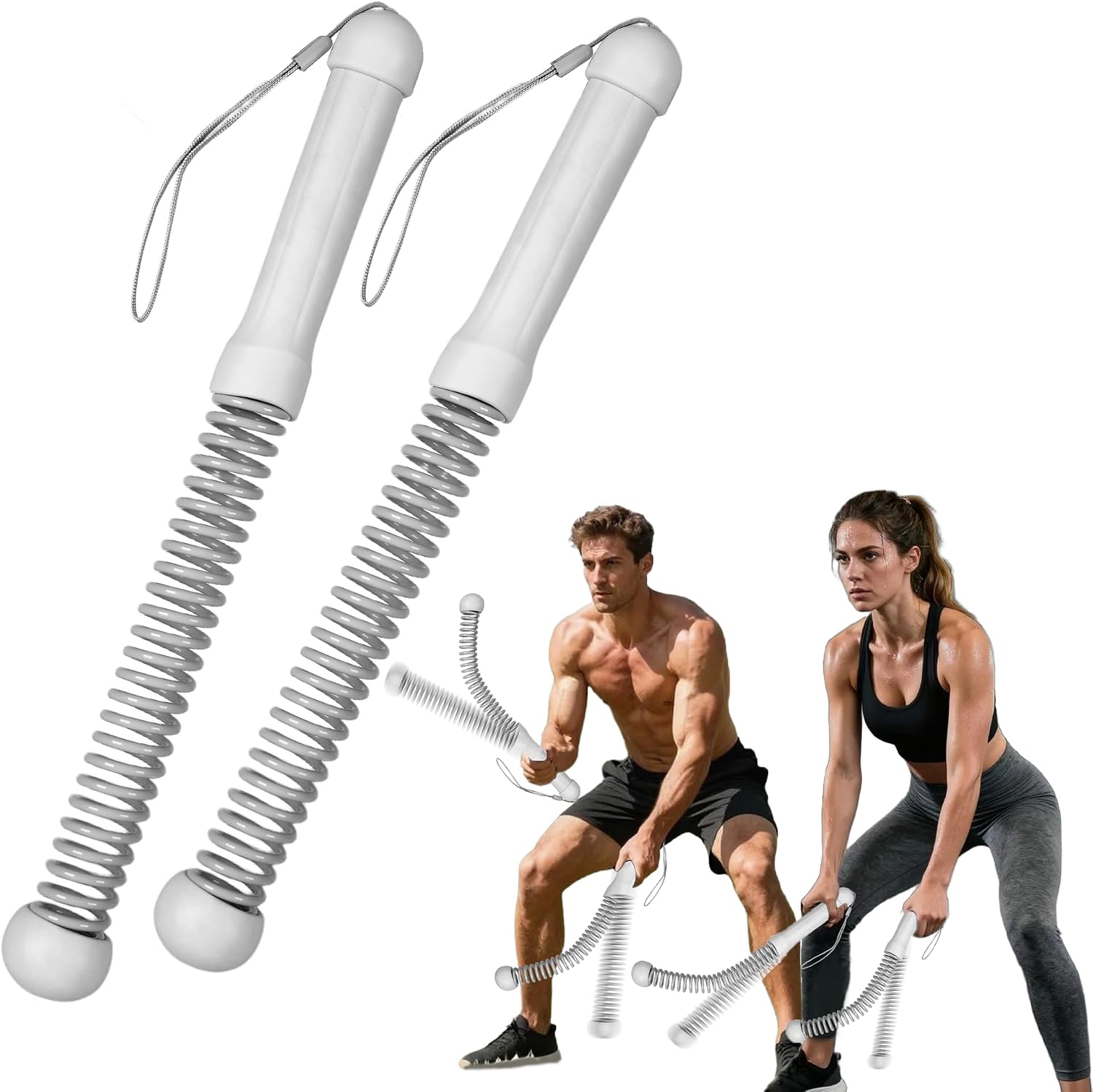 Battle Rope Heavy - Cuerdas de resistencia sin cable de