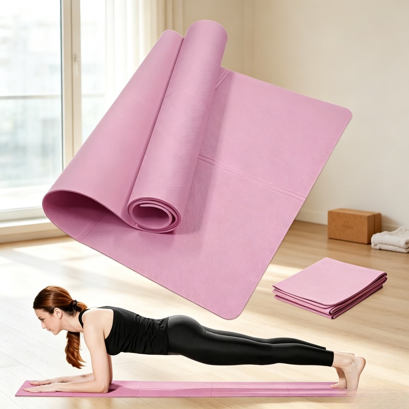 Home Gym Routine - Esterilla de yoga antideslizante de 4