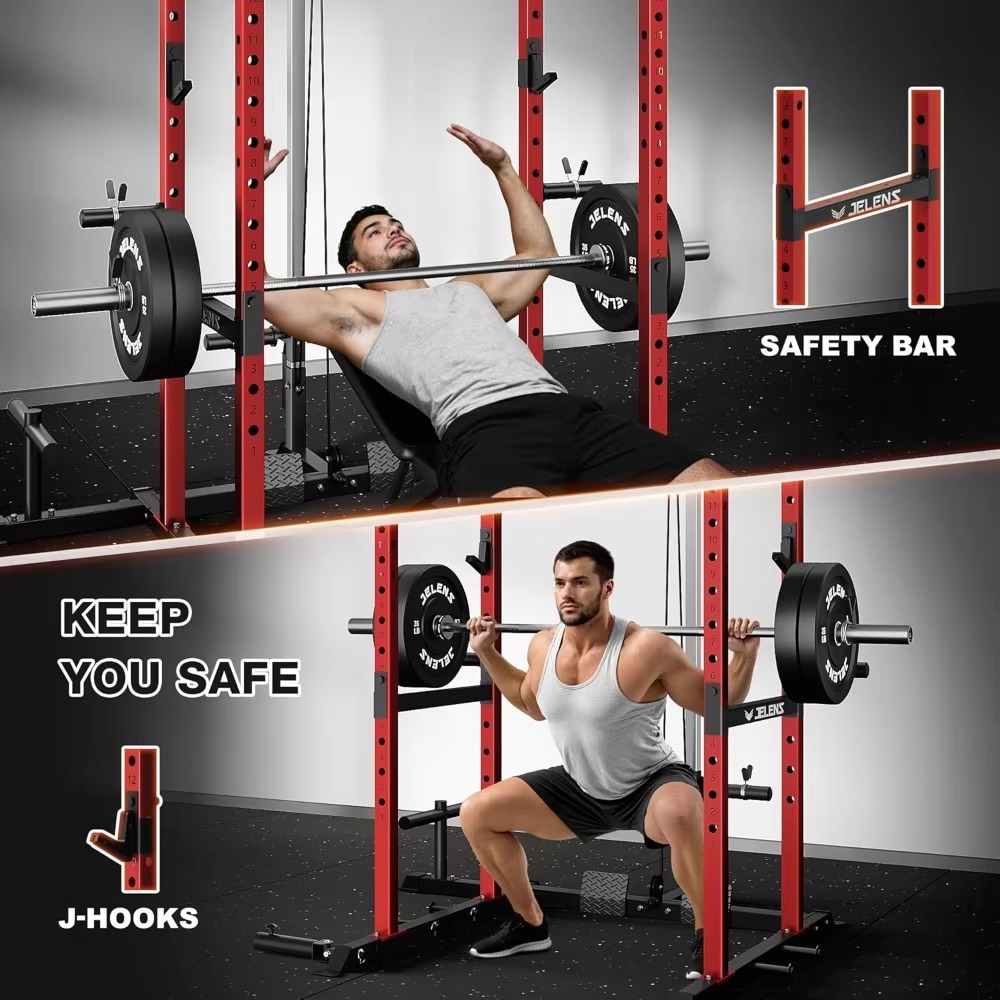 S21 Power Cage, Rack Multifunc - Home Gym Equipment Set reseña y precio
