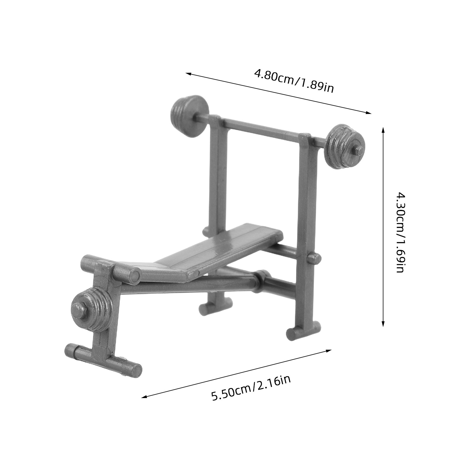 Set de gimnasio en miniatura c - Home Gym Equipment Set reseña y precio