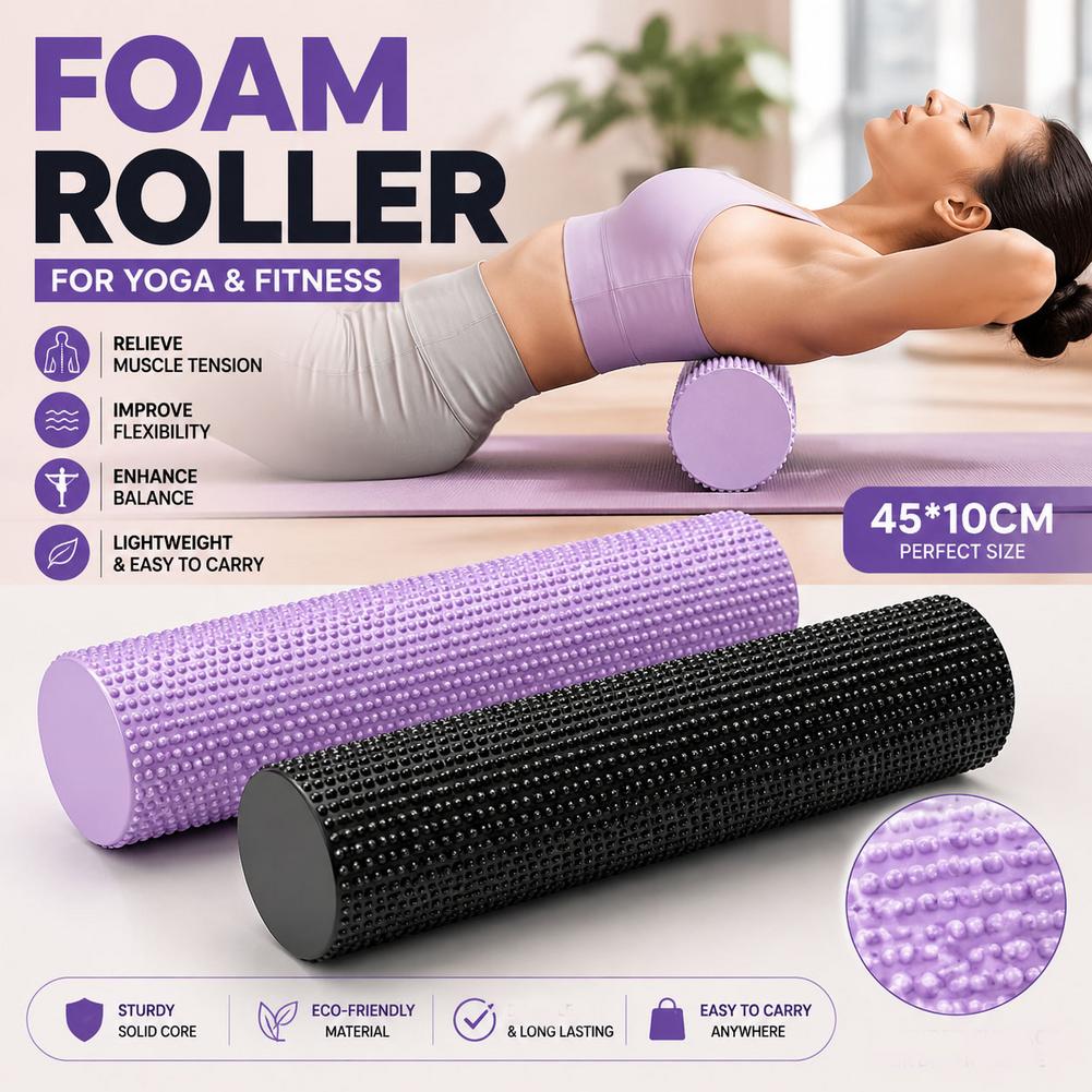 Rodillo de Espuma EVA de Alta  - Home Gym Yoga reseña y precio