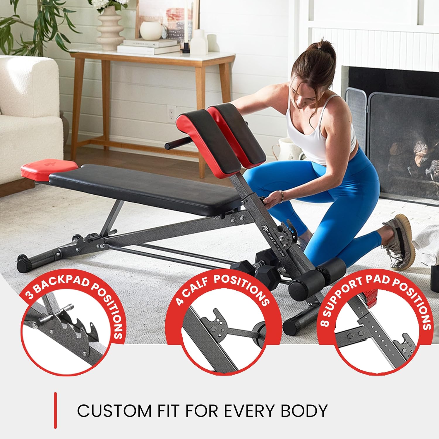 Banco de pesas multifuncional  - All In One Gym Home Equipment reseña y precio