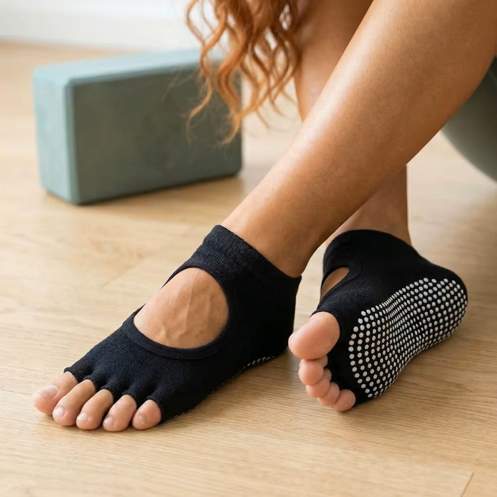 Calcetines de yoga sin espalda - Home Gym Yoga reseña y precio